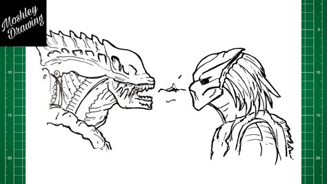 Image result for Alien vs Predator Draw