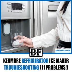 Image result for Kenmore Elite Ice Maker Problems