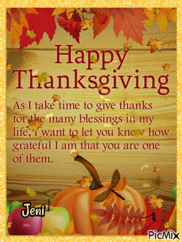 Grateful Happy Thanksgiving Gif Pictures, Photos, and Images for ...