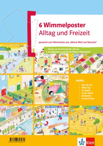 Wimmelposter Alltag und Freizeit 6 Poster | Goyalpublishers