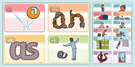 Sight Word Cards - Word & Picture