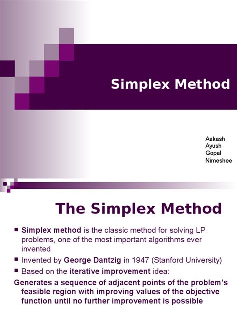 Methode Simplexe 的图像结果