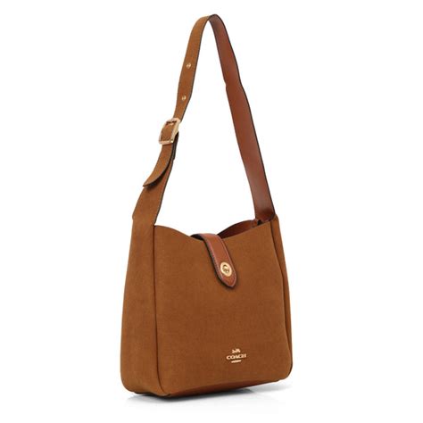 Shop Preloved Coach Tan Hadley Convertible Crossbody 100% Authentic ...