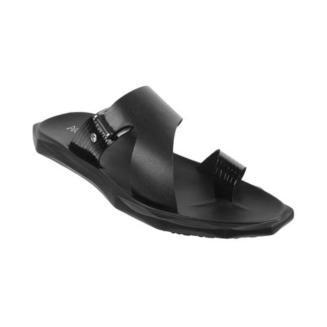 Buy Mochi Men Black Casual Slippers Online | SKU: 16-827-11-40 – Mochi ...