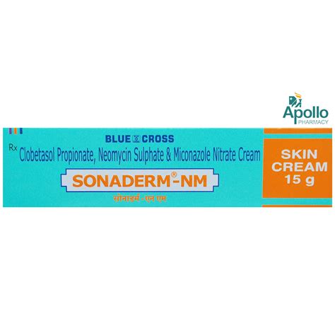 Sonaderm-NM Cream 15 gm Price, Uses, Side Effects, Composition - Apollo ...
