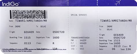 Fake IndiGo Airline Airline Ticket | Editable Airplane Tickets PSD ...