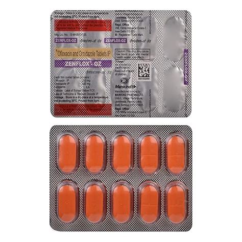 Zenflox-OZ - Strip of 10 Tablets : Amazon.in: Health & Personal Care
