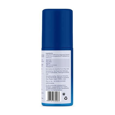 Prolong Delay Spray for Men – Helps Improve Control & Timing – ForMen ...