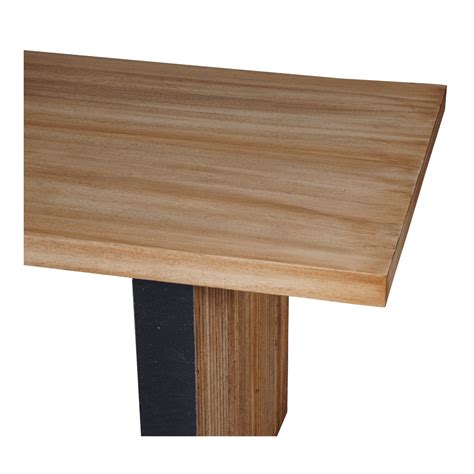 Trilona Solid Wood Modern Rectangle 6 Seater Dining Table – RadiantFurn