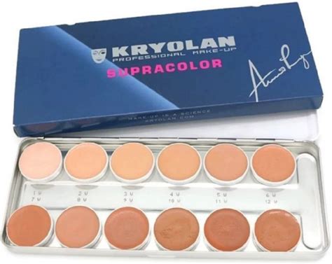 Kryolan SupraColor Foundation Palette 12 Colors - Price in India, Buy ...