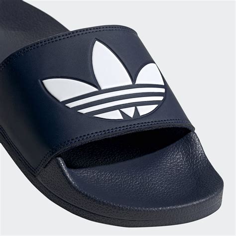 Shoes - Adilette Lite Slides - Blue | adidas Kuwait