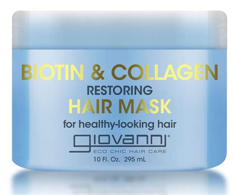 BIOTIN & COLLAGEN RESTORING HAIR MASK – Giovanni India