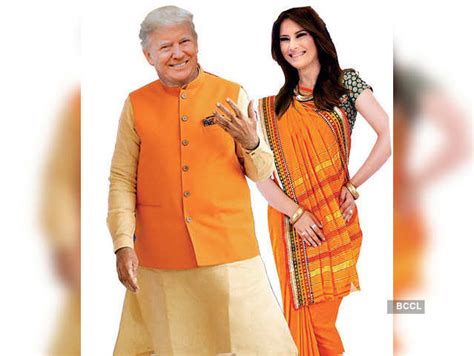 Promoting traditional works - An Indian dress code for Mr & Mrs Donald ...