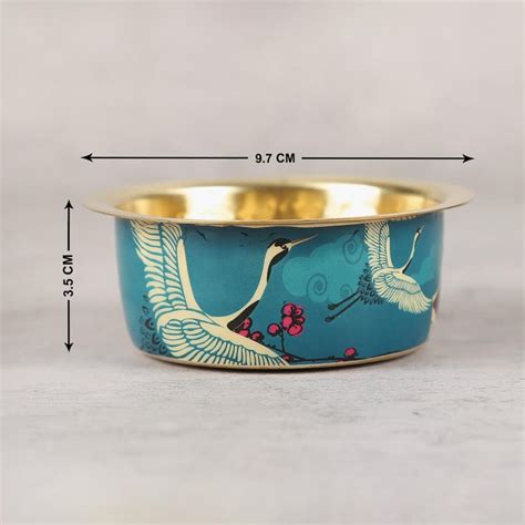 Buy INDIA CIRCUS Legend Of The Cranes Brass Dabara Set from India ...