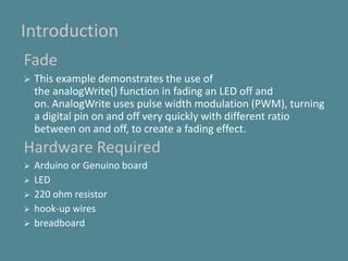 Image result for Pre-Fade Button Function