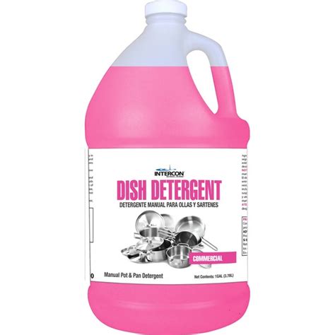 Intercon Chemical COMMERCIAL DISH DETERGENT PINK; 4x1 Gal., 4PK FICCB ...