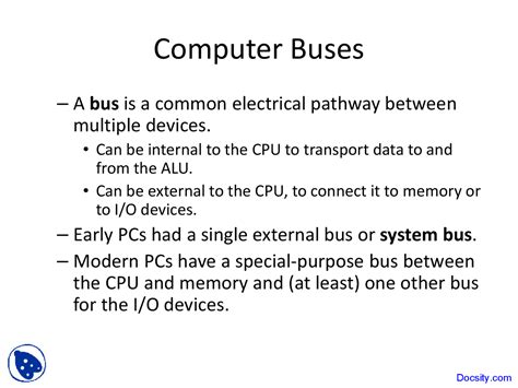 Image result for Buses in Computer Video Create