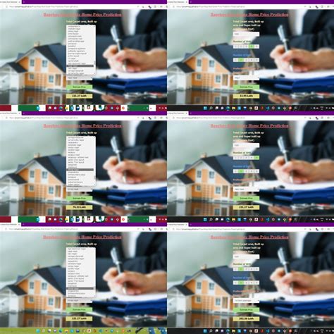 Home Price Prediction Project Using Python 的图像结果