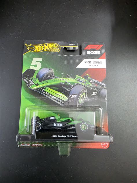 Hot Wheels Premium Formula 1 2025 - Kick Sauber F1 Team#5 – Zoomsters India