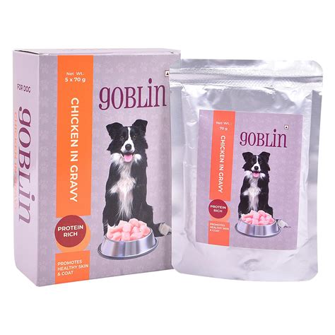 Goblin Chicken in Gravy Dog Wet Food (Pack of 20) : Amazon.in: Pet Supplies