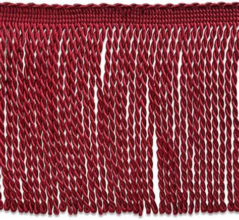 Expo International Lettie Skinny Bullion Fringe Trim, 10 yd., Berry ...