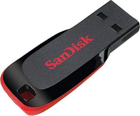 SanDisk Cruzer Blade 8GB USB Pen Drive (Light Blue/Black) : Amazon.in ...