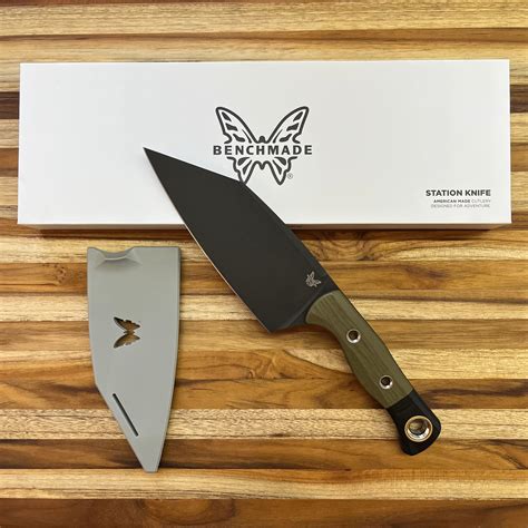 Benchmade 4010BK-01 Kitchen Knives 6" Station OD Green/Black | PEC ...
