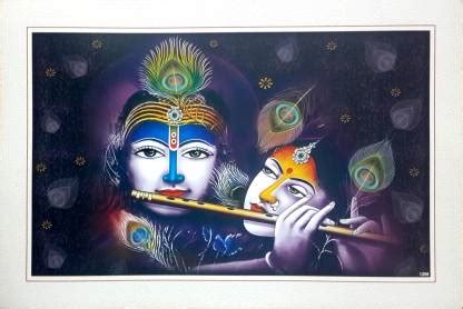 Radha Krishan Ji FCS Paper Print - Religious posters in India - Buy art ...