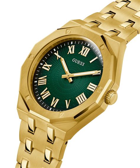 Guess Stylish Gold-Tone Men's Watch, GW0575G2