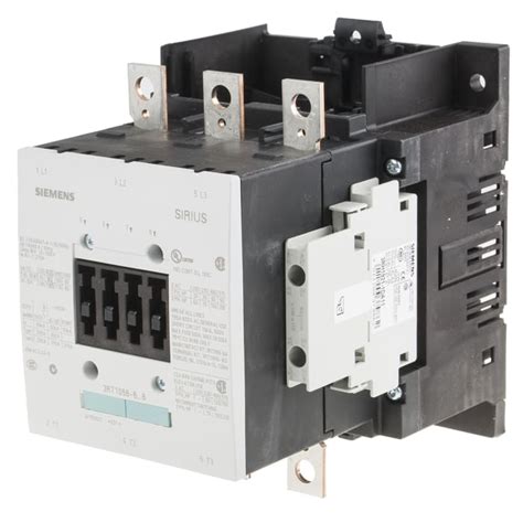 3RT1056-6LA06 Siemens | Siemens SIRIUS 3RT Size S6, 3RT1 Contactor, 400 ...