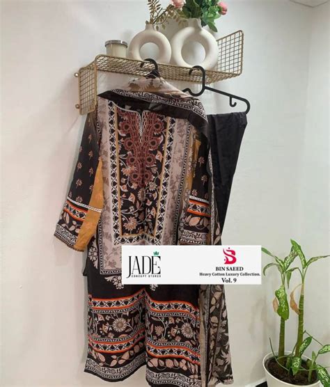 Jade Bin Saeed Vol 9 Ready Made Cotton Collection