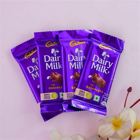 Send Combo of Dairy Milk and Rovan Chocolate with Message Card for ...