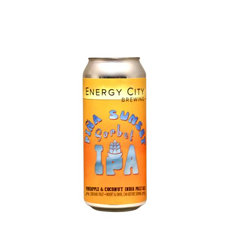Energy City - Piña Sunset Sorbet IPA - Craft Metropolis