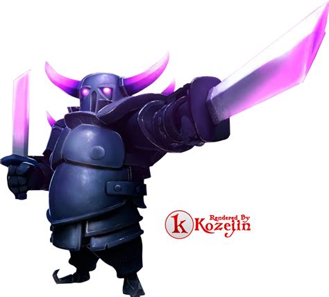 Download Barbarian King & Archer Queen - Clash Royale Gif Pekka PNG ...