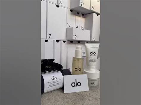 ALO Advent Calendar Unboxing Part IV - YouTube