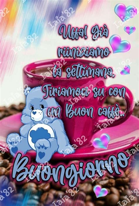 Buon lunedì e buongiorno