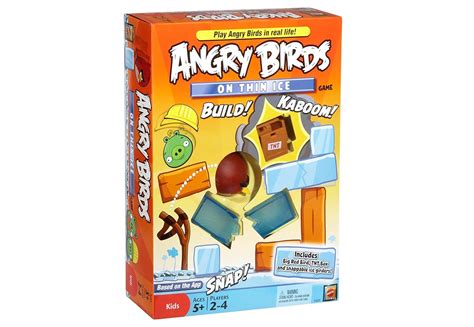 Buy Angry Birds: On Thin Ice Mattel X3029 Game Online at Low Prices in ...