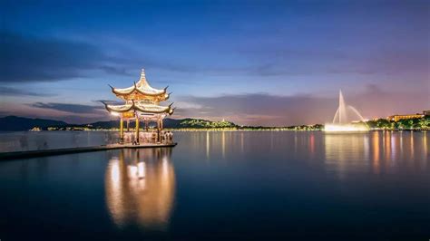 【西湖夜景系列1摄影图片】杭州西湖风光摄影_红房子画匠_太平洋电脑网摄影部落