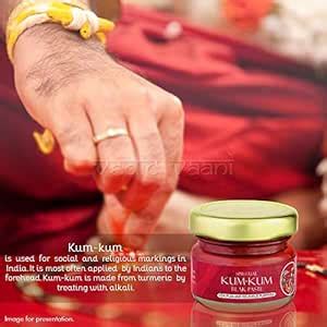 Vedic Vaani Readymade Red Kumkum Sindoor Tilak Paste Foreheads and Puja ...