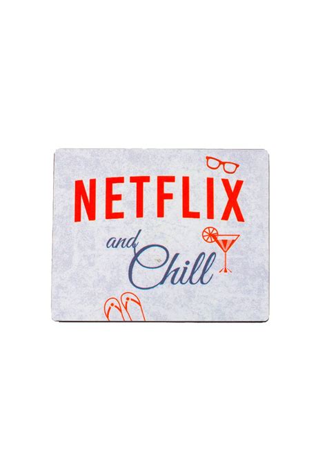 Get Netflix and chill Magnet at ₹ 250 | LBB Shop