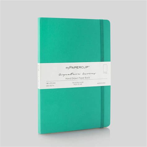 Mypaperclip Signature Series Dotted Page Notebook 192 Pages 127 x 210mm ...