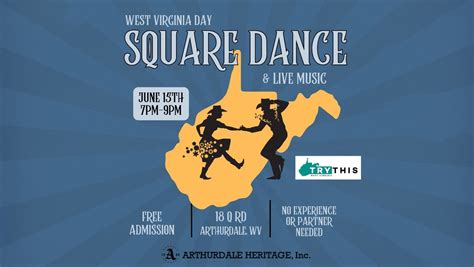 WEST VIRGINIA DAY CELEBRATION & SQUARE DANCE, 18 Q Rd, Arthurdale, WV ...