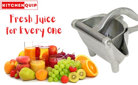 Buy Kitchenquip Delux Aluminum Manual Cold Press juicer for Orange ...
