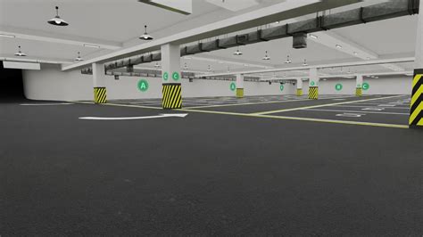 free car parking lot free VR / AR / low-poly 3D model | CGTrader