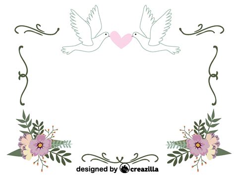 Clipart Wedding Border