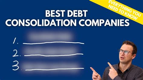 3 Best Debt Consolidation Companies (CEO's perspective in 2025) - YouTube