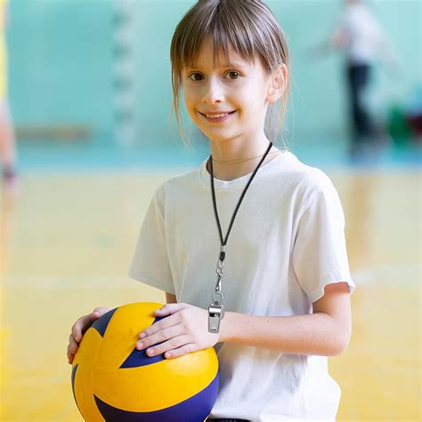 Buy IYSHOUGONG 48 Pieces Sports Whistle with Lanyard Plastic Referee ...