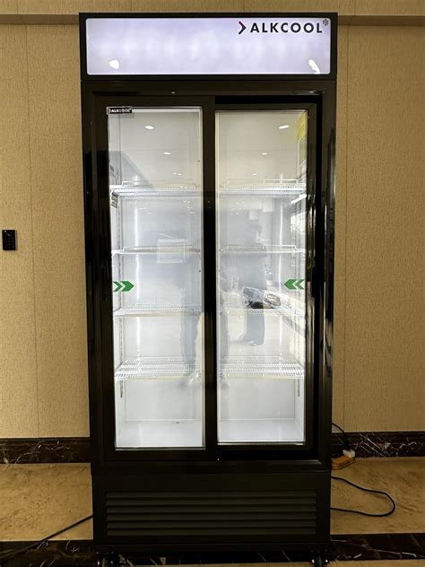 Amazon.com: NAFCOOL Commercial Beverage Refrigerator Display Fridge ...