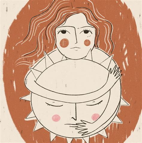 Hug the Sun, Original Art Print, 3 Sizes Available - Etsy