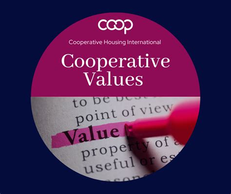 Co-operative Core Values 的图像结果